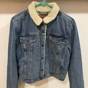 Women’s Levi’s Sherpa Jean Jacket